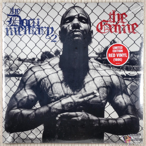 The Game ‎– The Documentary 2 vinyl record front cover