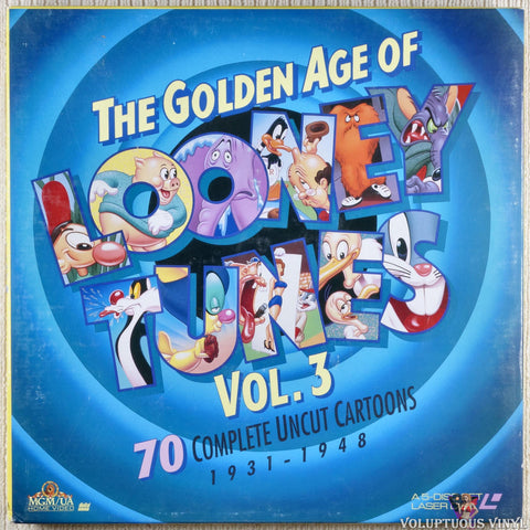 The Golden Age Of Looney Tunes: Vol. 3 1931-1948 LaserDisc front cover