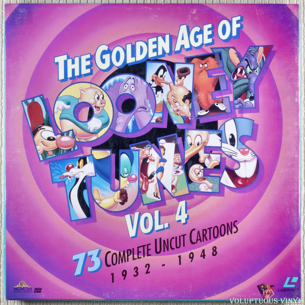 The Golden Age Of Looney Tunes: Vol. 4 1932-1948 LaserDisc front cover