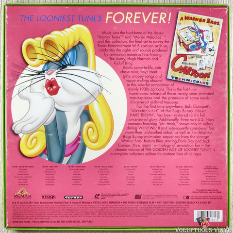 The Golden Age Of Looney Tunes: Vol. 5 1932-1949 LaserDisc back cover