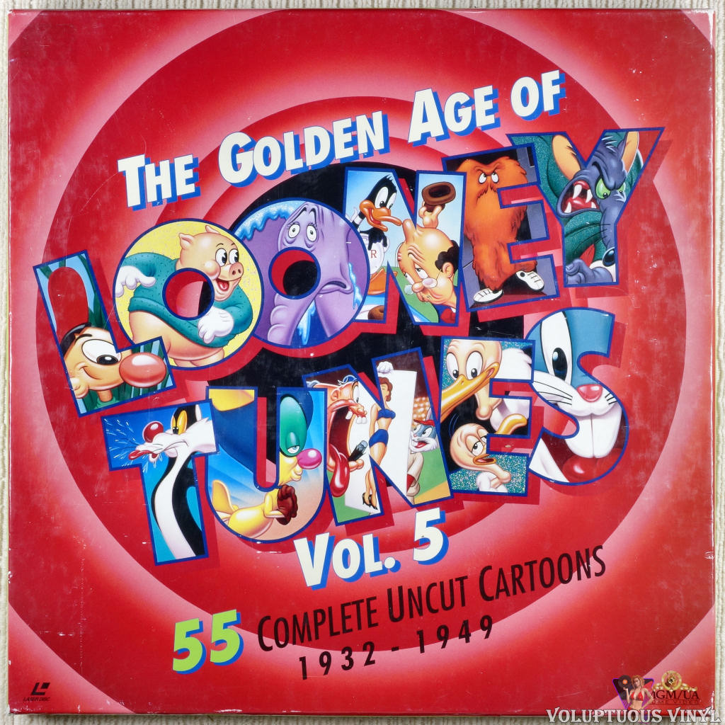 The Golden Age Of Looney Tunes: Vol. 5 1932-1949 LaserDisc front cover