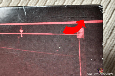 The Growlers ‎– Chinese Fountain vinyl record front cover top right corner