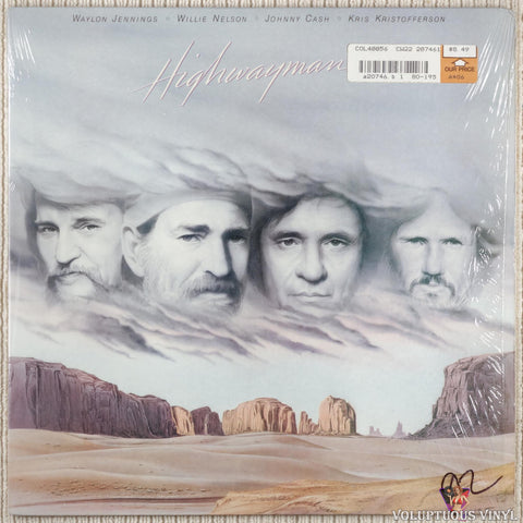 The Highwaymen – Highwayman vinyl record front cover
