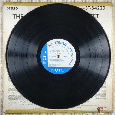 The Horace Silver Quintet Plus J.J. Johnson – The Cape Verdean Blues vinyl record