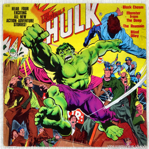 Unknown Artist ‎– The Incredible Hulk vinyl record front cover
