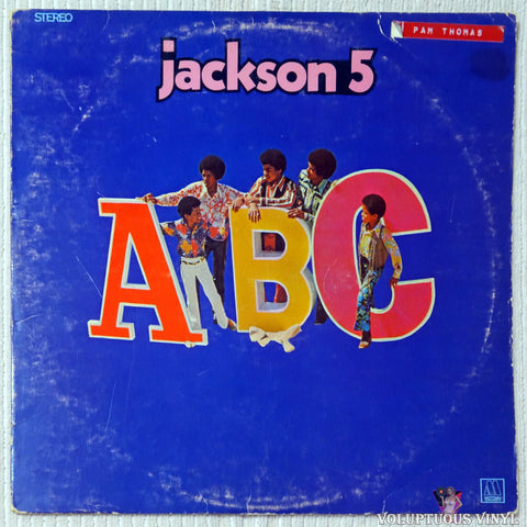 The Jackson 5 ‎– ABC vinyl record front cover