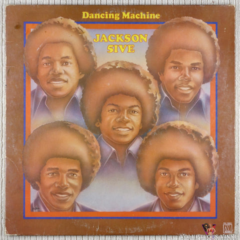 The Jackson 5 – Dancing Machine vinyl record front cover