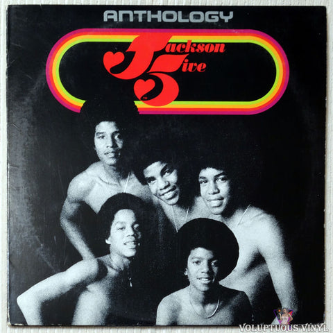 The Jackson 5 ‎– Anthology vinyl record front cover