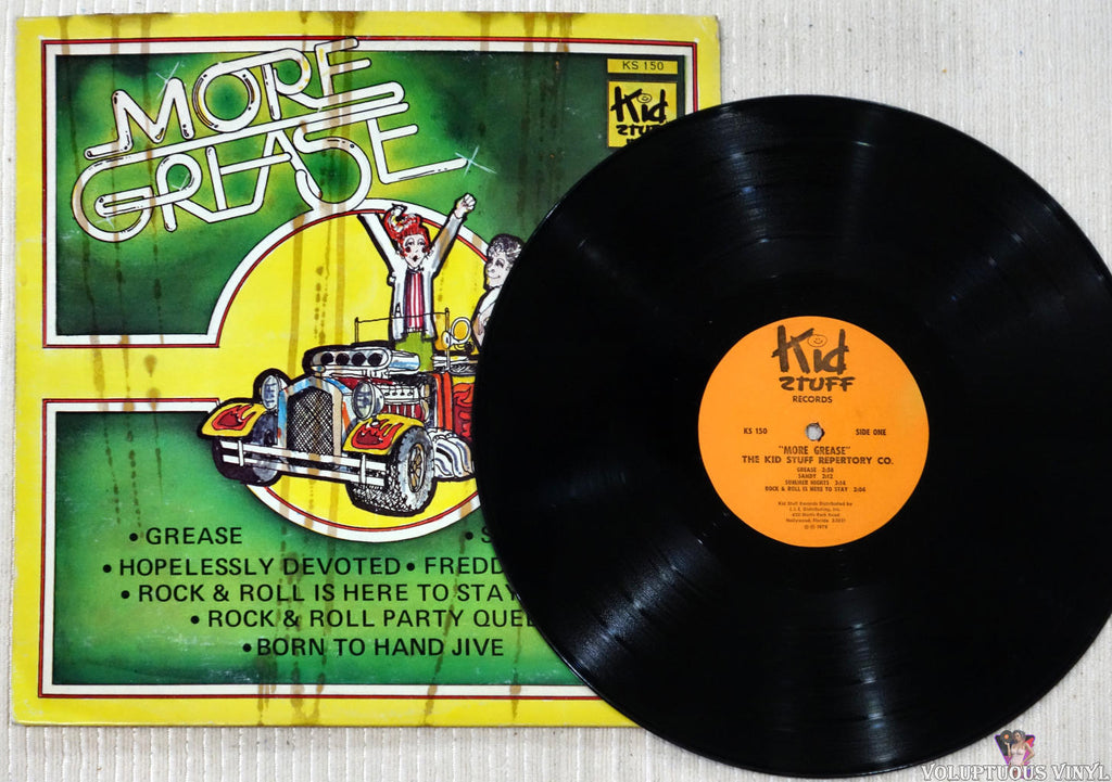 The Kid Stuff Repertory Company ‎– More Grease (1978) Vinyl, LP, Album –  Voluptuous Vinyl Records