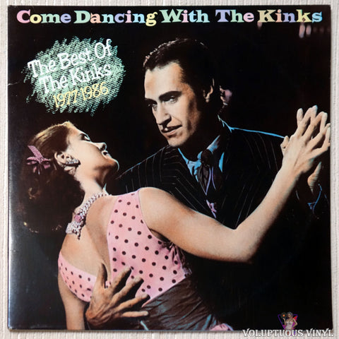 The Kinks ‎– Come Dancing With The Kinks: The Best Of The Kinks 1977-1986 vinyl record front cover