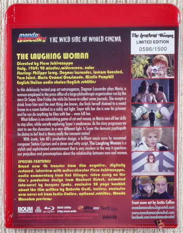 The Laughing Woman Blu-ray back cover
