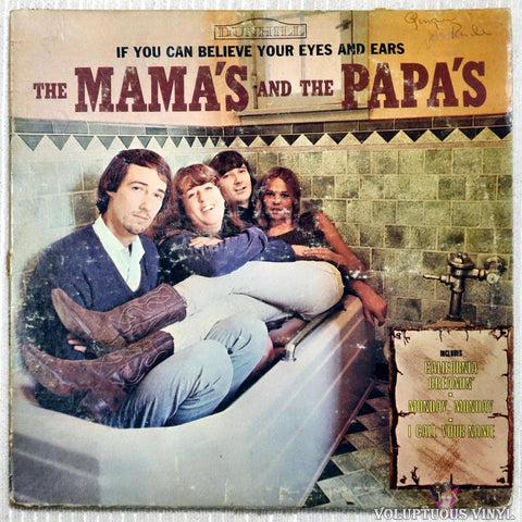 The Mamas & The Papas ‎– If You Can Believe Your Eyes And Ears vinyl record front cover