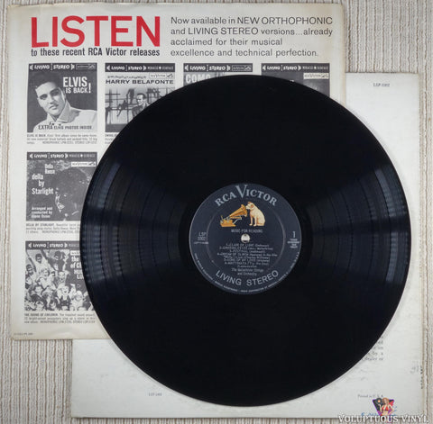 The Melachrino Strings ‎– Moods In Music: Music For Reading vinyl record 