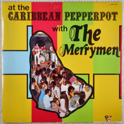 The Merrymen ‎– At The Caribbean Pepperpot With The Merrymen vinyl record front cover