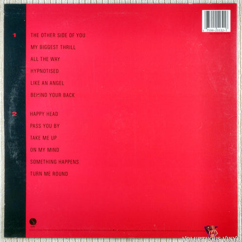 The Mighty Lemon Drops ‎– Happy Head vinyl record back cover