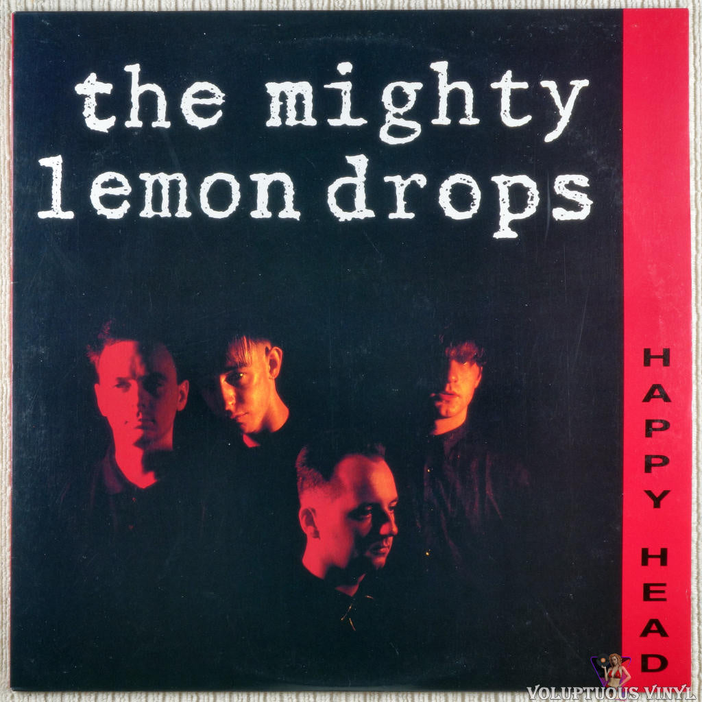 The Mighty Lemon Drops ‎– Happy Head vinyl record front cover