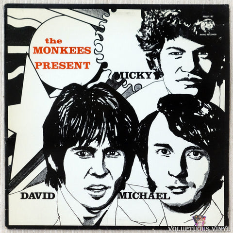 The Monkees ‎– The Monkees Present vinyl record front cover