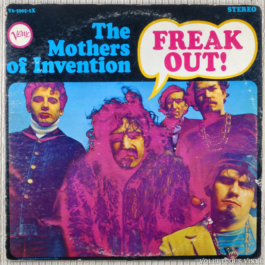 The Mothers Of Invention ‎– Freak Out! vinyl record front cover