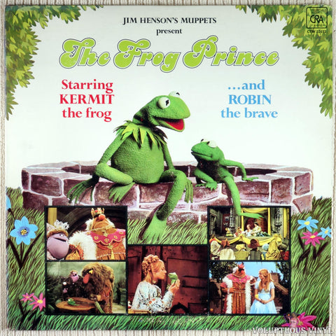 The Muppets ‎– The Frog Prince vinyl record front cover