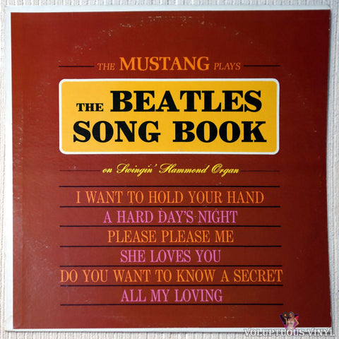 The Mustang ‎– The Beatles Song Book vinyl record front cover
