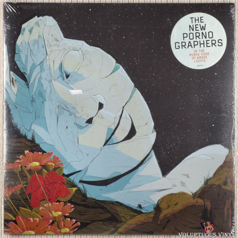 The New Pornographers – In The Morse Code Of Brake Lights vinyl record front cover