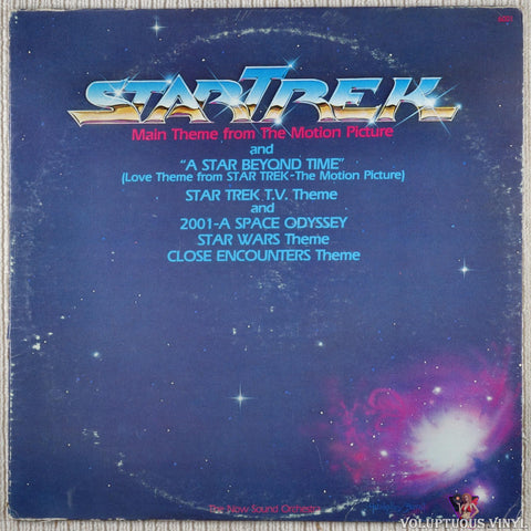 The Now Sound Orchestra ‎– Star Trek: Main Theme From The Motion Picture vinyl record front cover