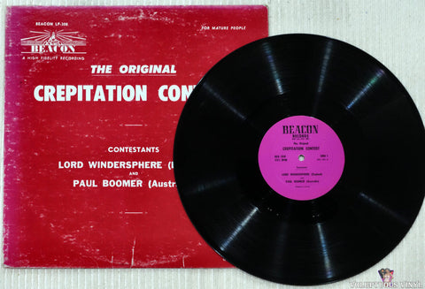 Unknown Artist ‎– The Original Crepitation Contest vinyl record