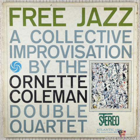 The Ornette Coleman Double Quartet – Free Jazz vinyl record front cover