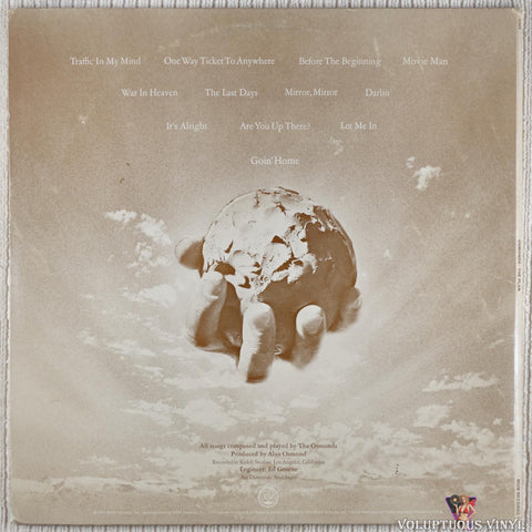 The Osmonds ‎– The Plan vinyl record back cover