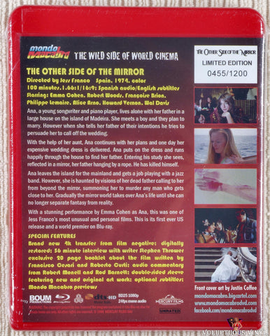 The Other Side Of The Mirror Blu-ray back cover