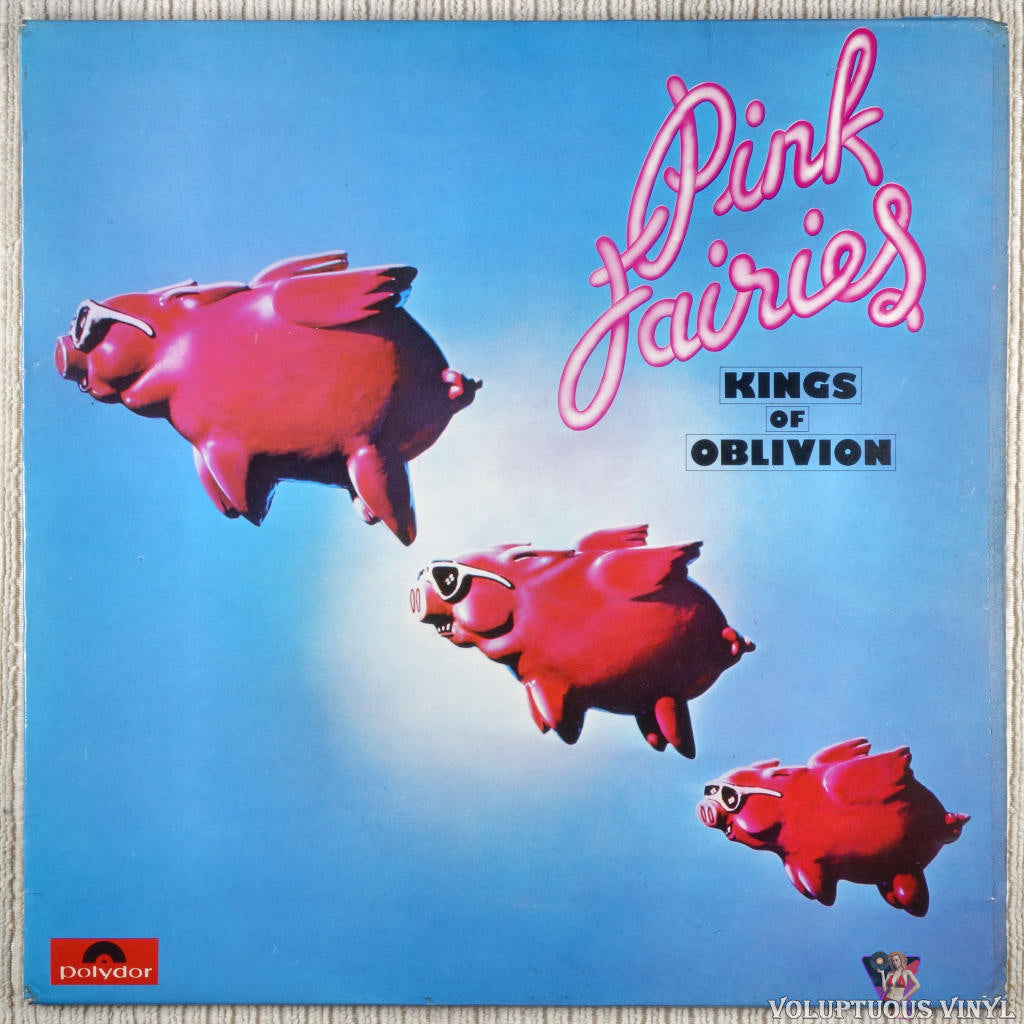 The Pink Fairies – Kings Of Oblivion vinyl record front cover
