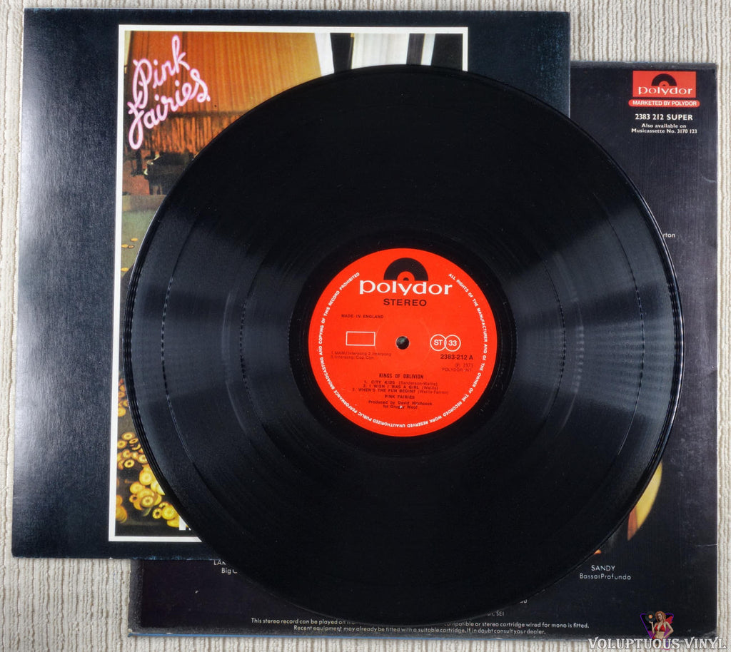 The Pink Fairies – Kings Of Oblivion (1973) Vinyl, LP, Album