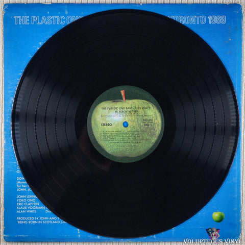 The Plastic Ono Band ‎– Live Peace In Toronto 1969 vinyl record