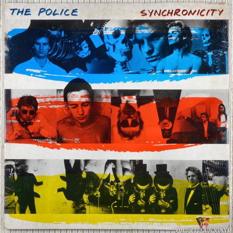 The Police ‎– Synchronicity vinyl record front cover