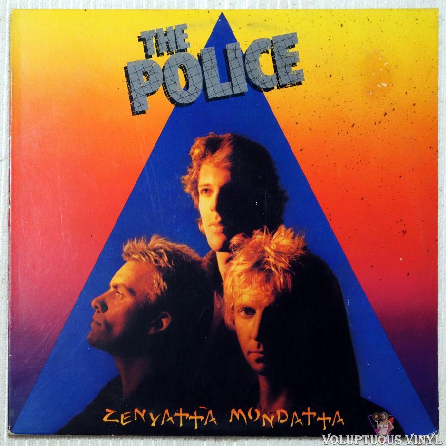 The Police ‎– Zenyatta Mondatta vinyl record front cover