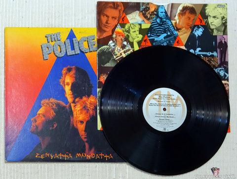 The Police ‎– Zenyatta Mondatta vinyl record