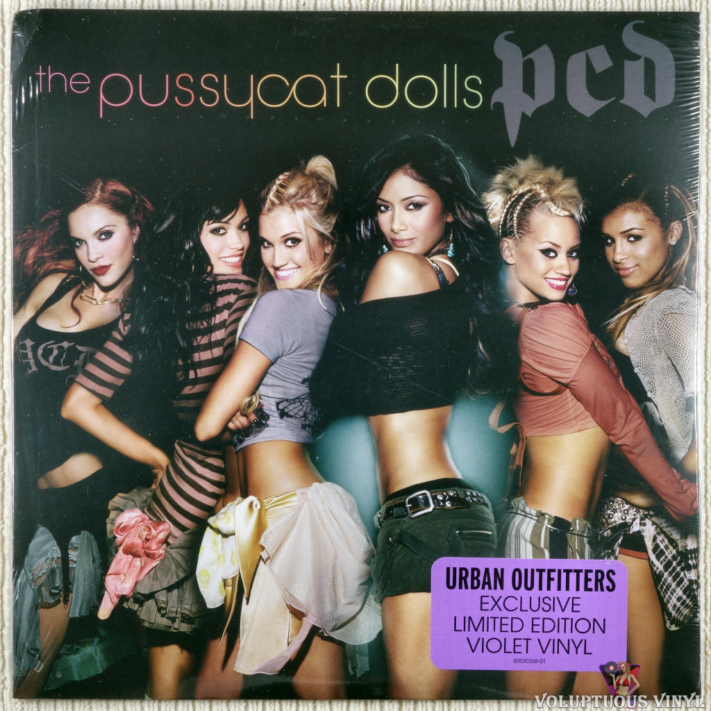 The Pussycat Dolls – PCD vinyl record front cover