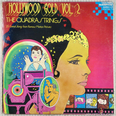 The Quadrastrings – Hollywood Gold Vol. 2 vinyl record front cover