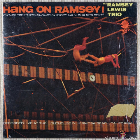 The Ramsey Lewis Trio ‎– Hang On Ramsey! vinyl record front cover