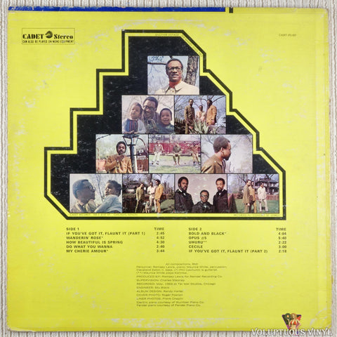The Ramsey Lewis Trio – Another Voyage vinyl record back cover