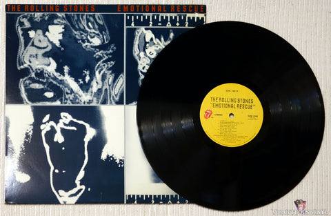 The Rolling Stones ‎– Emotional Rescue vinyl record