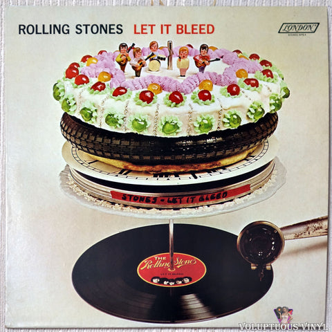 The Rolling Stones ‎– Let It Bleed vinyl record front cover