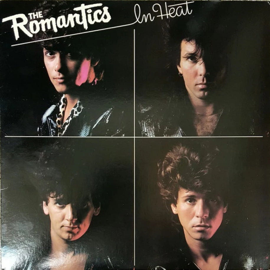 The Romantics ‎– In Heat vinyl record front cover