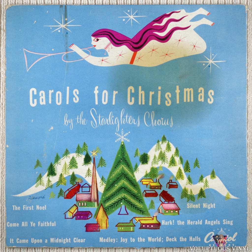 The Starlighters Chorus – Carols For Christmas vinyl record front cover