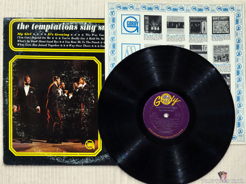 The Temptations ‎– The Temptations Sing Smokey vinyl record