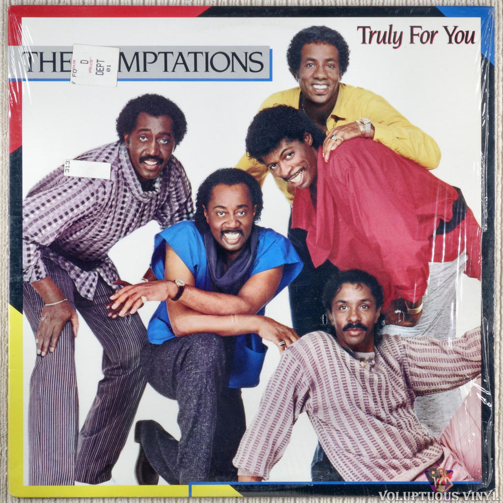 The Temptations – Truly For You vinyl record front cover