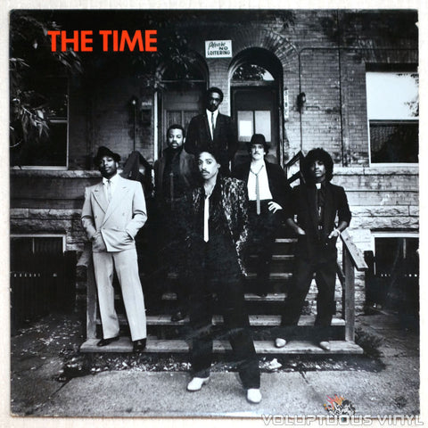 The Time ‎– The Time - Vinyl Record - Front Cover