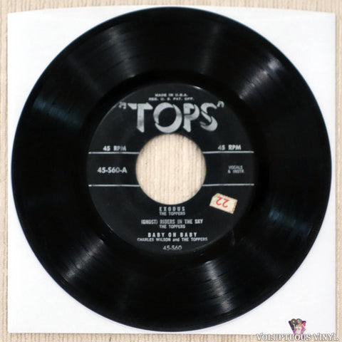 The Toppers ‎– Exodus (?) 7" EP