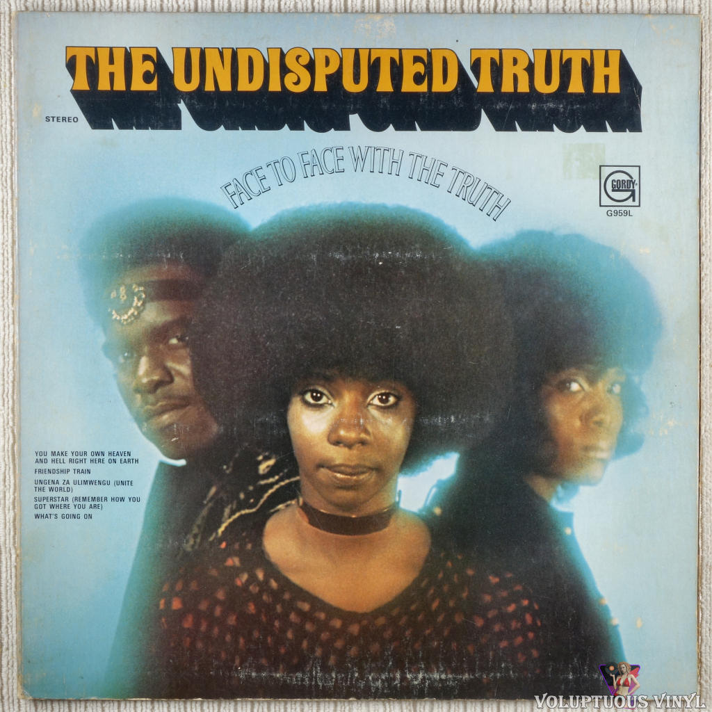 The Undisputed Truth ‎– Face To Face With The Truth vinyl record front cover
