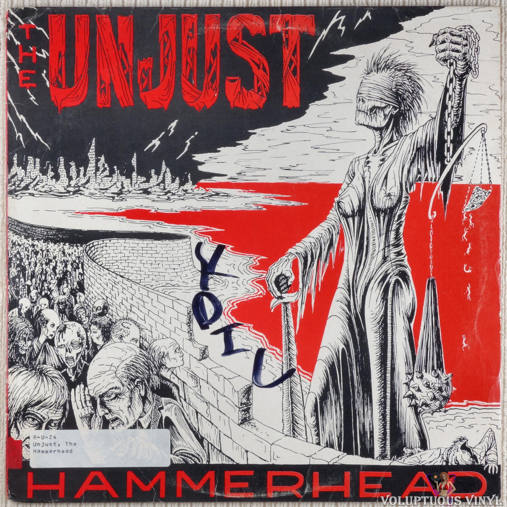 The Unjust ‎– Hammerhead vinyl record front cover